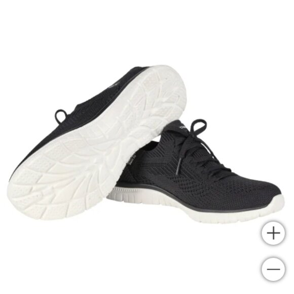 Skechers Women's Virtue Swift Fit Hands Free Shoe Black - Picture 5 of 5